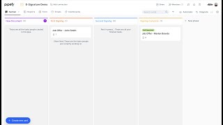 eSignature demo with Pipefy for any document (no template required)