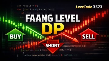 LeetCode 3573 Explained | Best Time to Buy and Sell Stock V | DP with Long & Short Selling