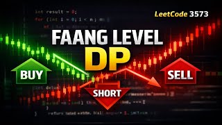 LeetCode 3573 Explained | Best Time to Buy and Sell Stock V | DP with Long & Short Selling