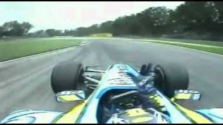 formula 1 fernando alonso vs michael schumacher onboard imola 2005