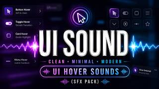 Premium UI Hover Sound Effects Pack (Royalty Free SFX)