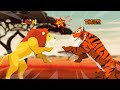 Lion vs tiger  animal tournament s1  animal animation