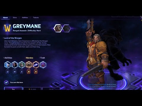 Heroes of the Storm - Greymane Guide