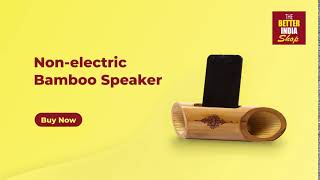 Bamboo speaker