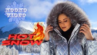 Snow Queens: Hot Snow || Winter Chill & Happy. Dream Pop Fashion Music Video