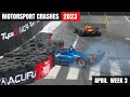 Motorsport Crashes 2023 April Week 3