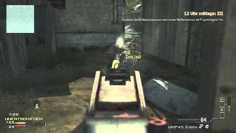 MW3 Mission some kills with UMP45