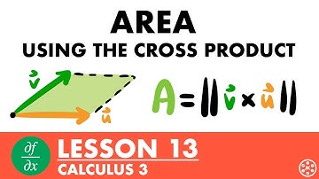 Area of Parallelograms & Triangles Using the Cross Product | Calculus 3 Lesson 13 - JK Math