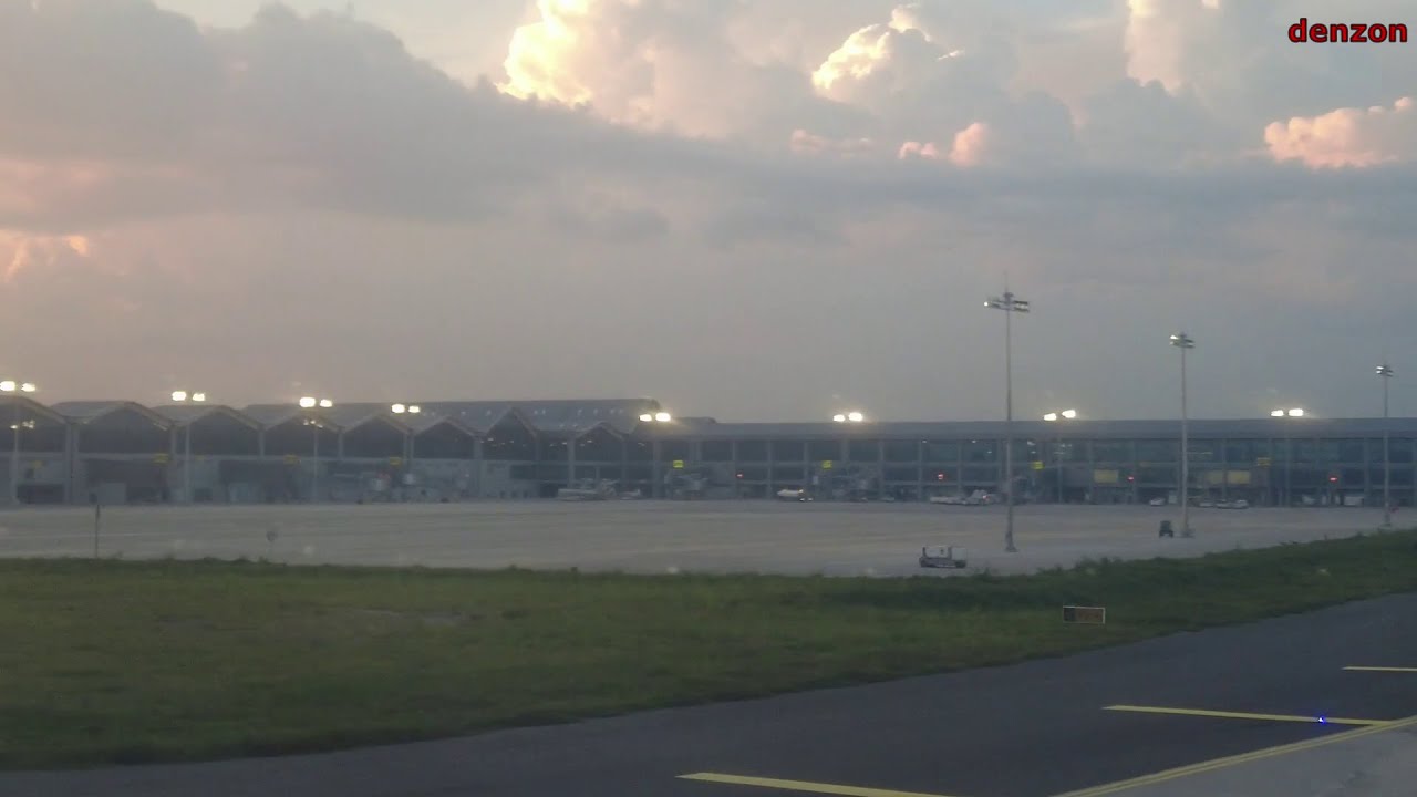 Qatar Airways (QA) Takeoff from Clark (CRK) Philippines to Doha Qatar