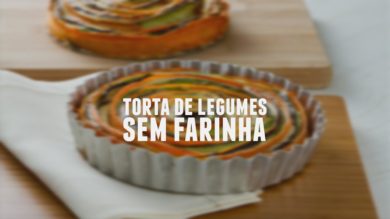 Torta de legumes sem farinha | Receitas Saudáveis - Lucilia Diniz
