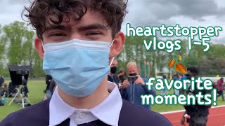 my favorite moments from tobie donovan's heartstopper vlogs 🍂 (1-5)