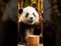 adorable baby panda drinking milk #shorts #adorableanimals #animallovers #viralshorts #ytshorts #fyp