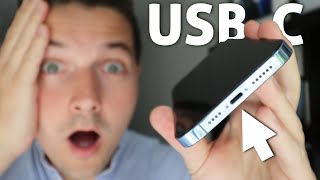 iPhone USB-C csatlakozóval!