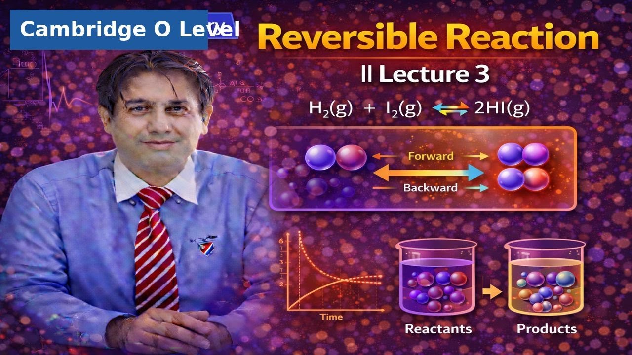 Reversible Reaction || Lecture 3