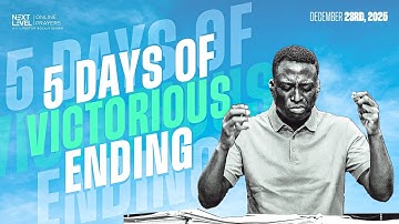 Next Level Prayers || 5 Days Of Victorious Ending || Pst Bolaji Idowu || Dec 23rd 2025