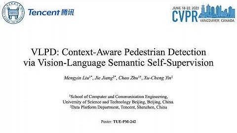 [CVPR 2023] VLPD: Context Aware Pedestrian Detection via Vision-Language Semantic Self-Supervision