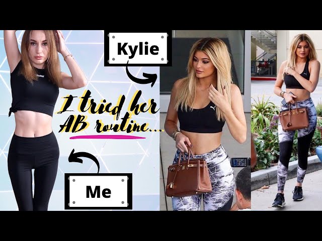 Celebrity Workout Routines: Kylie Jenner ARM + AB Routine