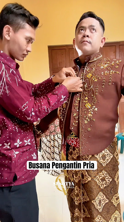 Gaun Pengantin Pria - Sesotya Wedding Jogja #makeupartist #bride #bride #wedding #viral #fyp