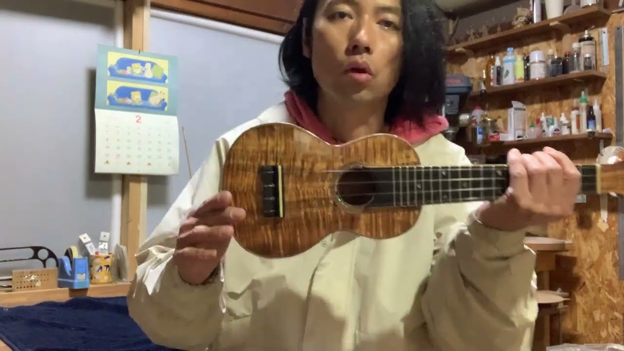 ギャラリー|HATTA Works Soprano LN Custom – Koa / Camphor–｜basis 
