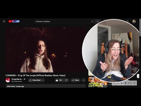 She is amazing!! First Reaction: CHIWAWA | KING OF THE JUNGLE