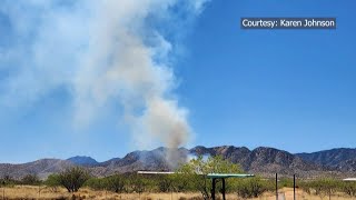 Progress made on Stronghold Fire in Cochise County near Sunsites