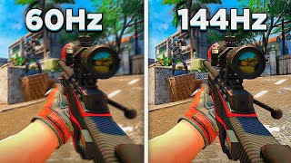 60hz vs 144hz - A VERDADE sobre monitores de alta taxa de atualização!