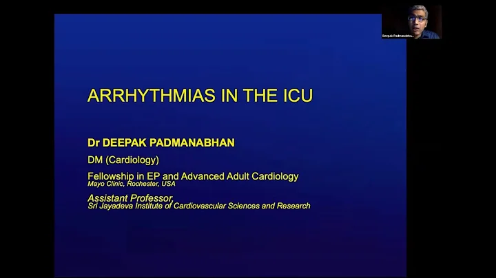 Arrhythmias in the critical care unit