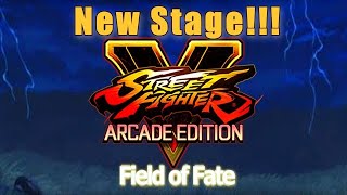 New! Field Of Fate Stage - STREET FIGHTER V ARCADE EDITION