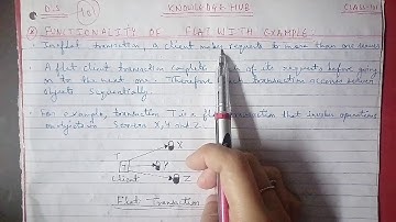 Part-101:Functionality of Flat Transaction with examples in brief and easy way
