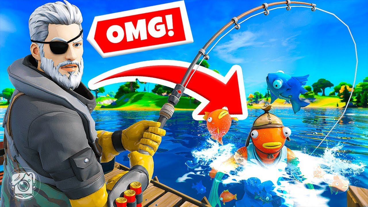 Fortnite FISHING CHALLENGE! *CHAPTER 2* (Fortnite Go Fish) YouTube