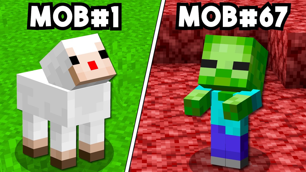 Atrapé a TODOS los MOBS BEBÉ de Minecraft!