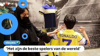 Saudische voetbalfans superblij met komst topvoetballers