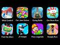 Mob Control,Car Jam Solver,Going Balls,Om Nom Run,Find The Alien,Bridge Race,JT Sniper,Flow Legends