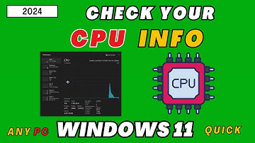 Check Your CPU Configuration (Easy Way on Any PC)