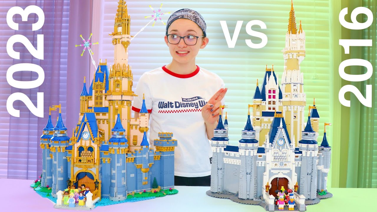 2023 DISNEY CASTLE #43222  Review & Comparison 