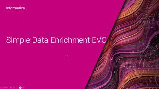 Simple EVO Enrichment April 25 Release @INFASupport