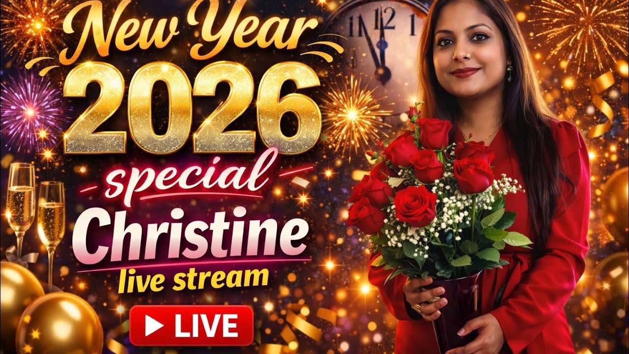 New Year 2026 special Christine live Stream 01/02/2026 - YouTube