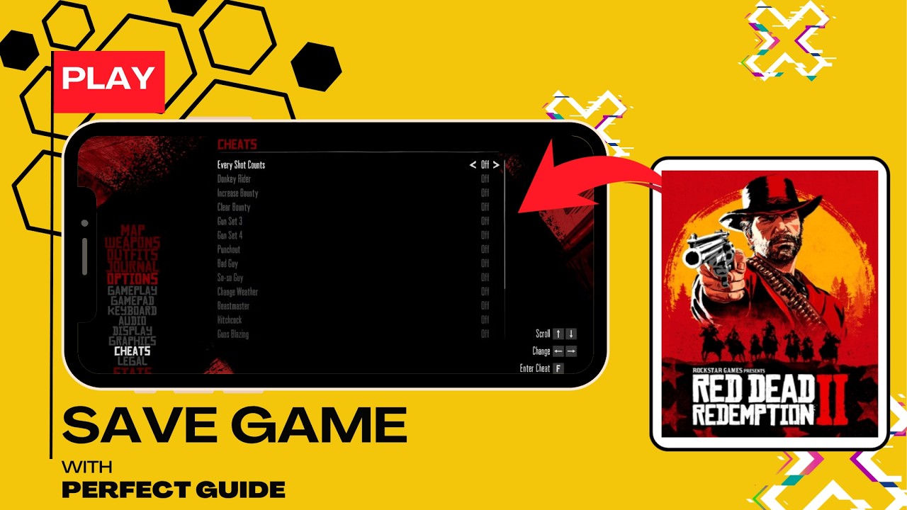 How To Save With Cheats Enabled In Red Dead Redemption 2 - YouTube