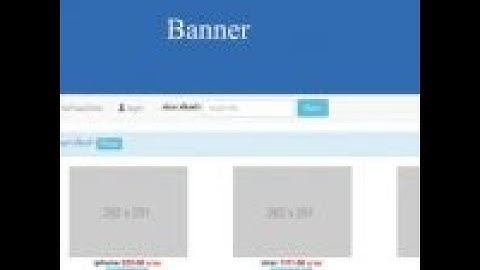 สอนติดตั้งระบบแคตตาล็อกสินค้าออนไลน์ php, mysql, bootstrap, online product