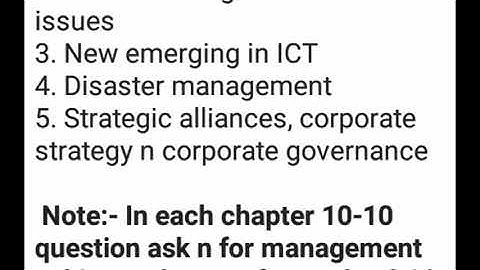 M.com part 1 strategic management  important lesson