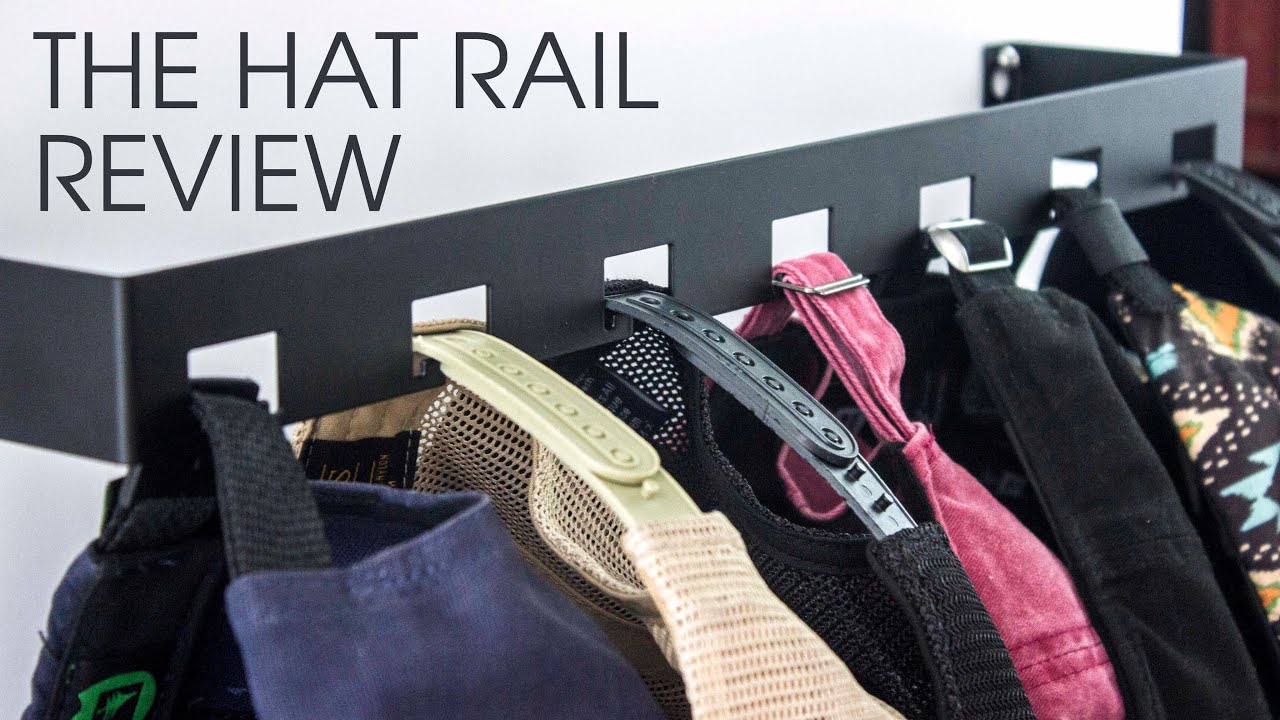 The Hat Rail Review BEST Hat Storage Device Out There! - YouTube