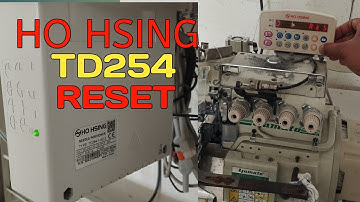 HO HSING TD254 CONTROL BOX RESET