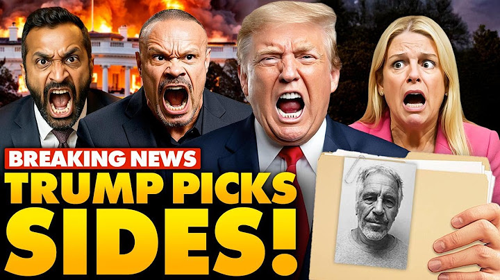 🚨TRUMP PICKS SIDES in Fallout Between Bongino vs. Bondi | BREAKS Silence in Stunning Epstein Post…