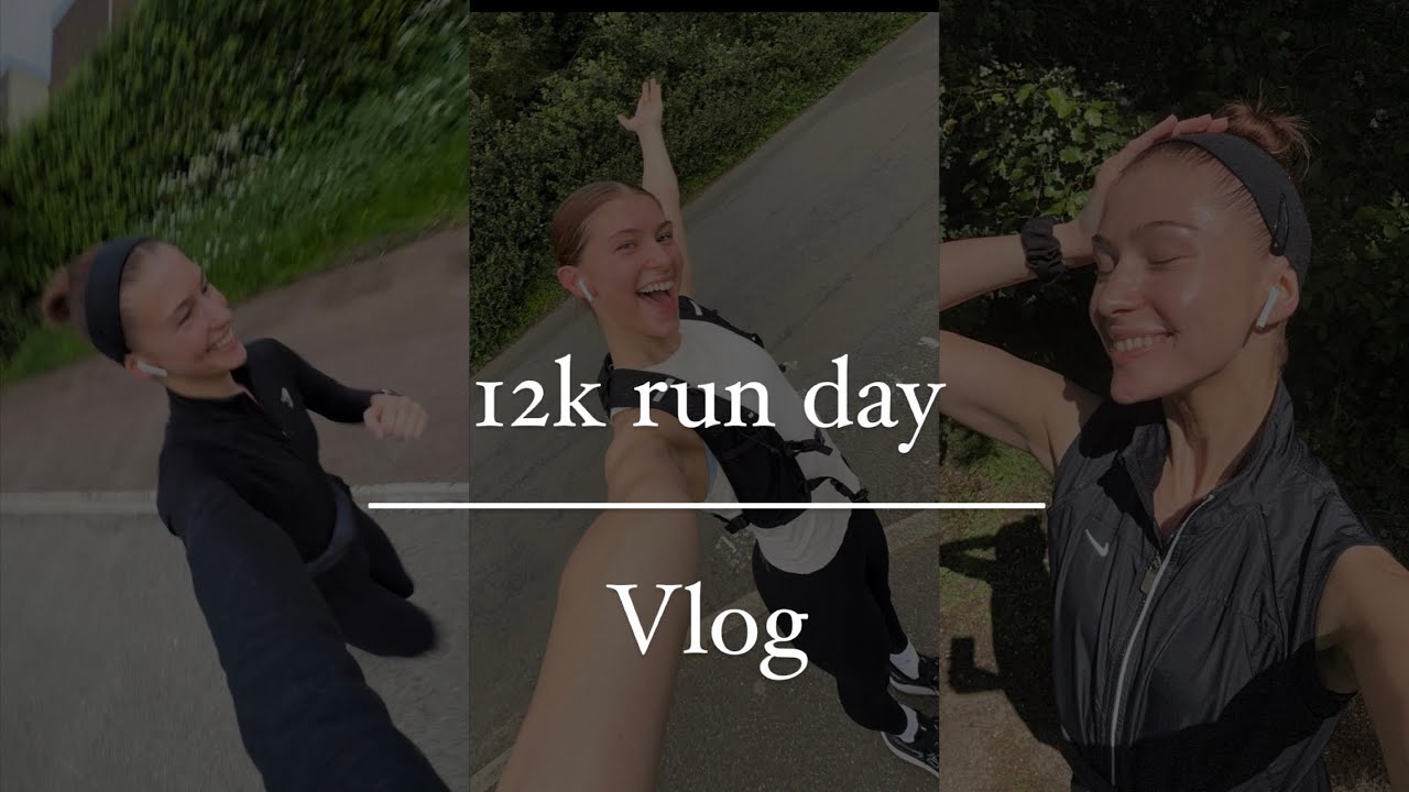 Come with me on my 12k run! - YouTube
