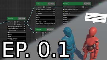 Unity Dialogue Editor Tutorial made with graph view Part 0.1 - Setup