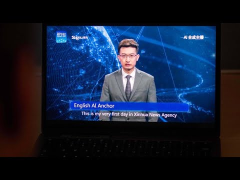 Čínska tlačová agentúra predstavuje spravodajcov AI