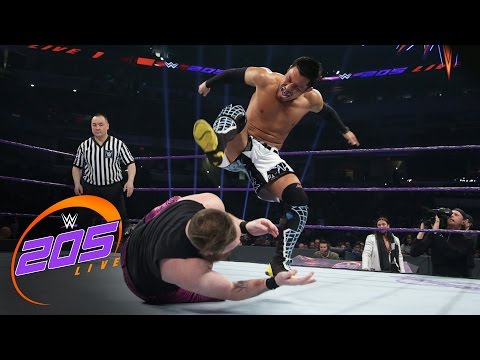 Akira Tozawa vs. Bryan Kendrick: WWE 205 Live, March 7, 2017