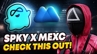 🌐 SPKY X MEXC | Trade $SPKY and Explore Ghosty Cash Review!
