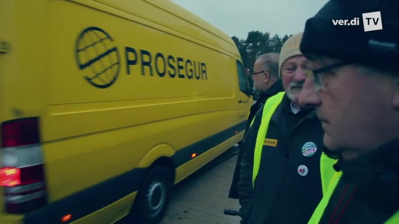 Geldtransporter-Fahrer fordern mehr Geld