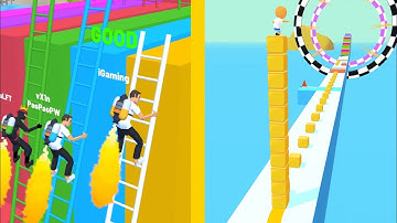 Ladder.io Vs Cube Surfer: All Levels Gameplay - New Update Android, iOS #1